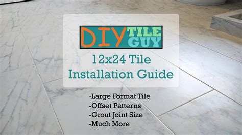 12 by 24 tile layout|How To Place 12x24 Tile